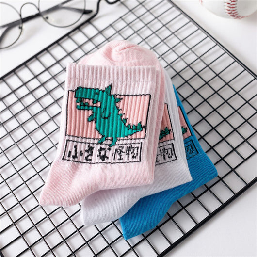 Calcetines Coreanos Ulzzang Harajuku con Animalitos Lindos - Image 14