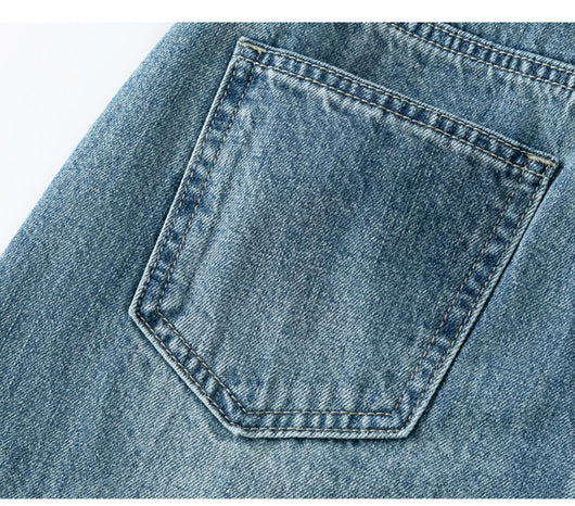 Jeans Acampanados de Talle Alto para Mujer Talla Grande con Efecto Drapeado - Image 25