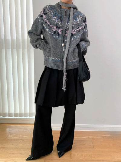 Pantalón Casual Coreano Falsa Dos Piezas con Diseño de Peto - Image 13
