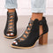 Sandalias de Tacón Grueso para Mujer Talla Grande - Comodidad y Estilo