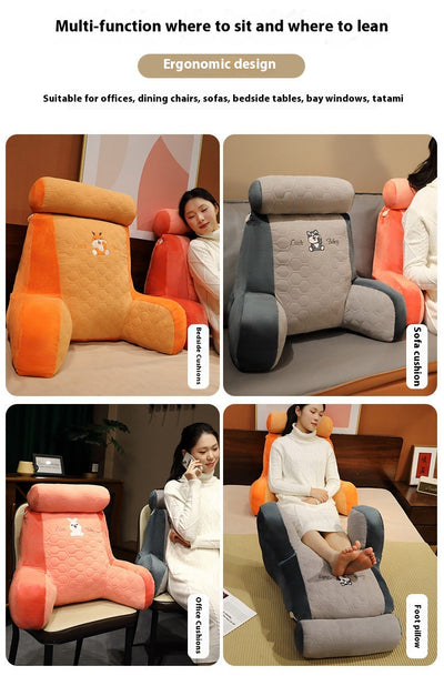 Almohada de Látex Elevada con Soporte Cervical y Funda Acolchada Premium - Image 26