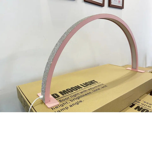 Lámpara LED de Escritorio con Lupa de Media Luna para Salón de Belleza - Protección Visual - Image 11