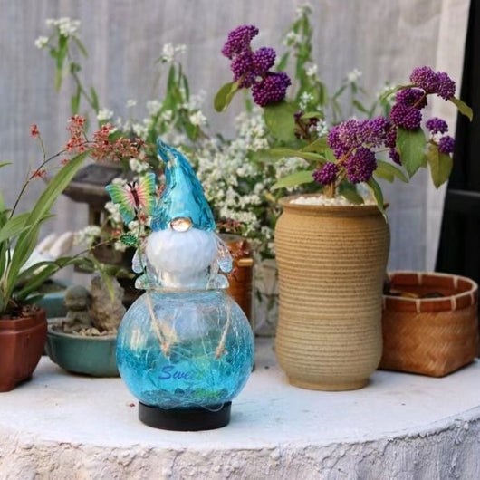 Adornos Navideños de Duende Acrílico para Jardín
