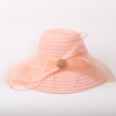 Sombrero Elegante de Ala Ancha para Mujer - Protección Solar Cómoda - Image 5
