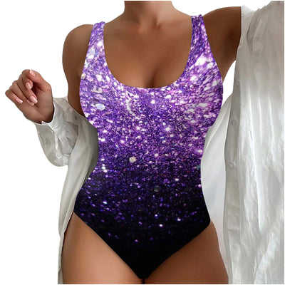Traje de Baño Enterizo para Mujer con Contraste 3D - Diseño Moderno Playero - Image 10