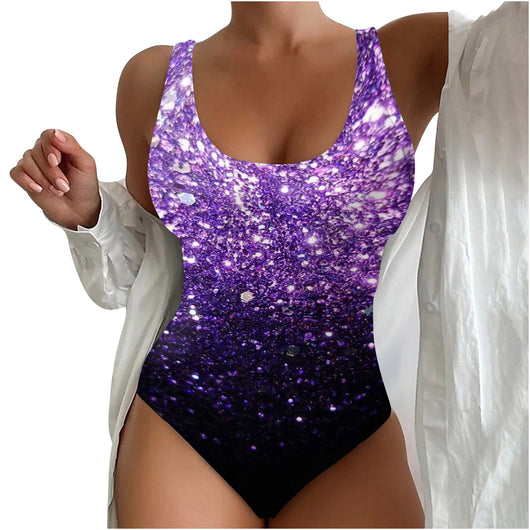 Traje de Baño Enterizo para Mujer con Contraste 3D - Diseño Moderno Playero - Image 10