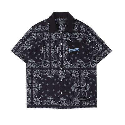 Camisa Patchwork Hombre Estilo Hip-hop Oversize Unisex - Image 19