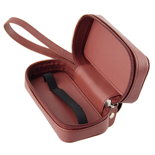 Bolsa de Almacenamiento con Cubierta de Cuero Estampado Lichi - Image 3