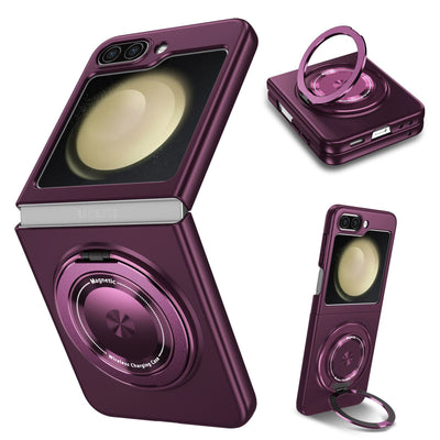 Funda Magnética Giratoria 360° para Samsung Galaxy Z Flip6 con Soporte Plegable - Image 5