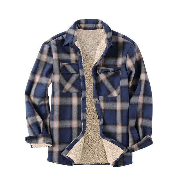 Chaqueta Polar Térmica para Hombre Talla Grande