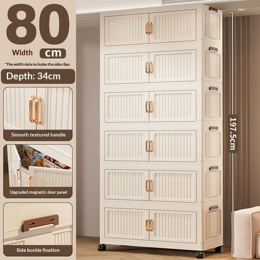 Gabinete de Almacenamiento Multiusos con Cajones Deslizables - Image 6