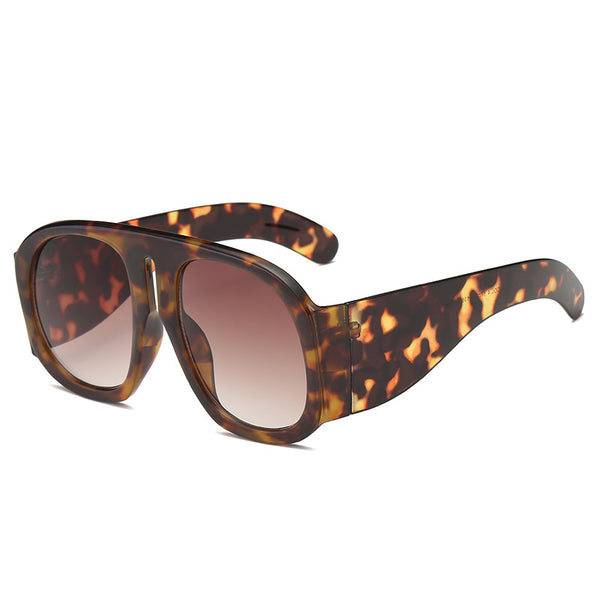 Gafas de Sol Urbanas Marco Oversized con Contraste de Colores - Image 10