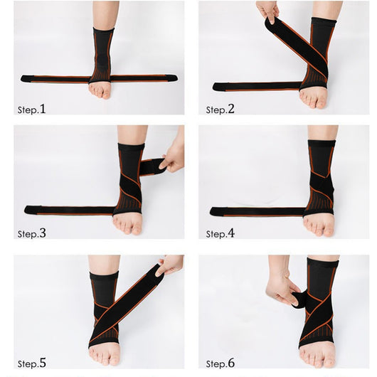 Tobillera Deportiva Antilesiones con Soporte Ajustable y Transpirabilidad - Image 14
