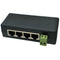 Caja Centralizadora PoE 4 Canales para TV con Inyector DC