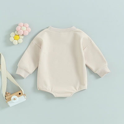 Blusa Infantil Estampado Floral con Letras y Mangas Largas - Image 8