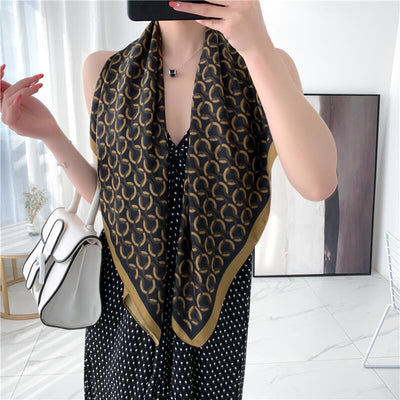 Pañuelo Estampado Leopardo en Twill - Accesorio Fashion Home - Image 4