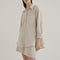 Conjunto de Lino para Mujer: Camisa y Shorts Sueltos