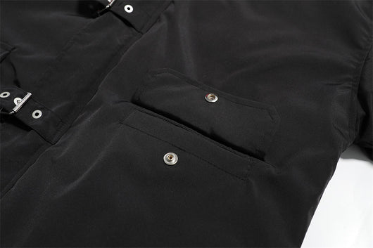Abrigo de Invierno para Hombre con Cuello de Piel y Cierre de Metal - Image 13