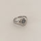 Sterling Plateado Element Carved Ring RingF