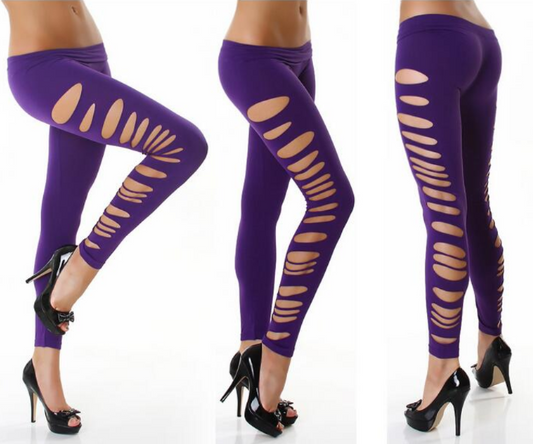 Leggings de Largo Tres Cuartos con Aberturas Laterales - Image 2