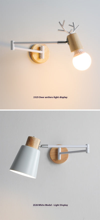 Lámpara de Pared Articulada con Soporte para Pinceles - Diseño Creativo Retráctil - Image 16