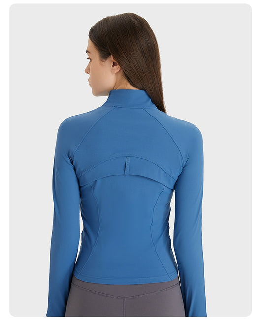 Cardigan Deportivo Ajustado de Manga Larga para Yoga - Image 16