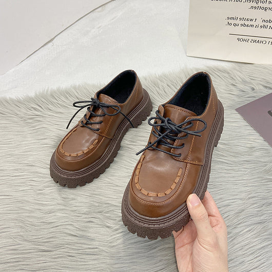 Zapatos Casuales Gruesos Multiusos para Invierno con Cordones - Image 6