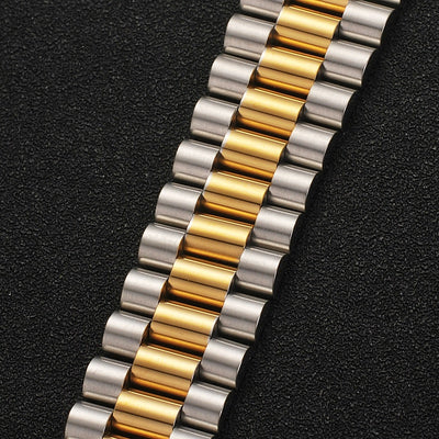 Pulsera Bohemia de Acero Inoxidable con Tres Cuentas - Image 19