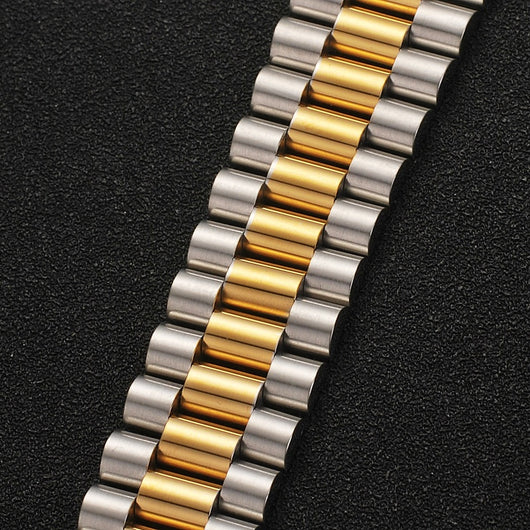 Pulsera Bohemia de Acero Inoxidable con Tres Cuentas - Image 19