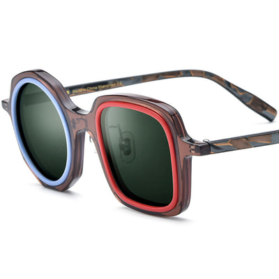 Gafas de Sol Irregulares Casual para Mujer - Diseño Moderno - Image 8