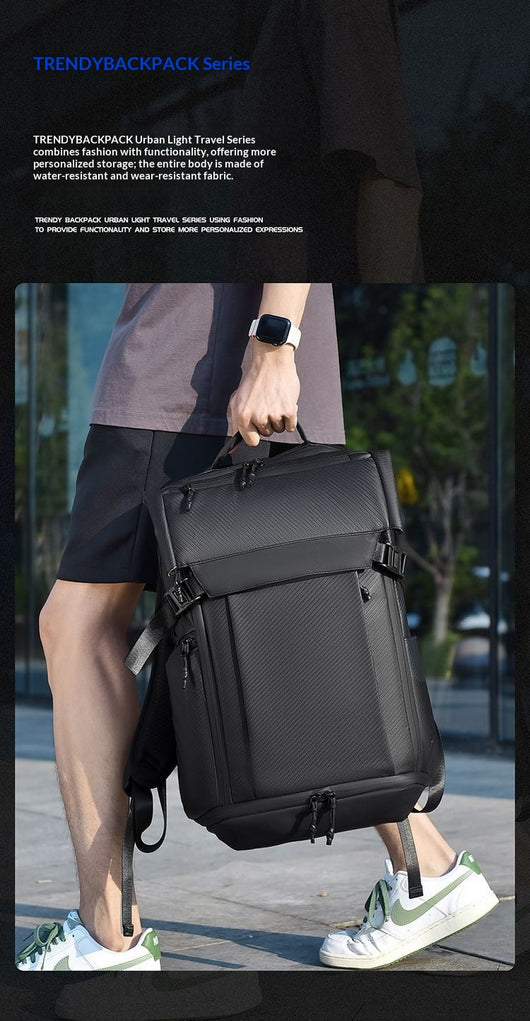 Mochila Ejecutiva Multiuso para Laptop con Diseño Urbano - Image 36