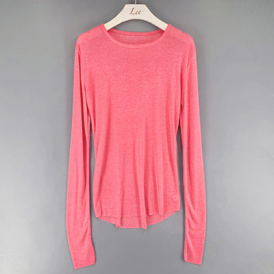 Blusa Semitransparente de Manga Larga en Colores Sólidos - Image 4