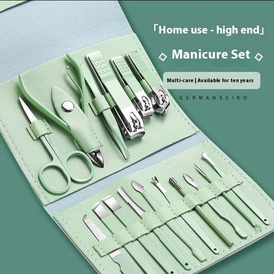 Kit de Cortaúñas Verde Oscuro Anti-salpicaduras con 4 Piezas - Image 25
