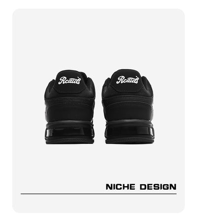 Tenis Plataforma Couple's Negro Estampado Estrella - Moda Urbana Coordinada - Image 7