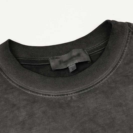 Camiseta Hombre Estampado Degradado de Letras - Image 5