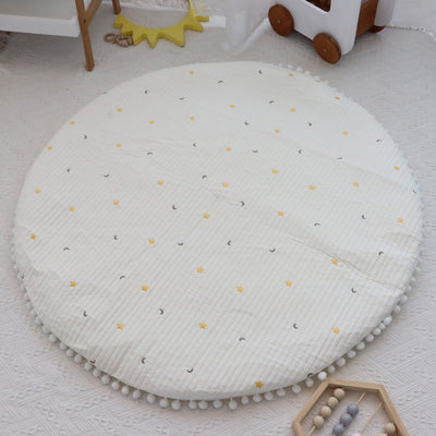 Tapete Acolchado de Algodón para Niños - Cojín Suave para el Piso - Image 10