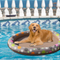 Hamaca Flotante Inflable para Perros - Piscina Refrescante para Mascotas