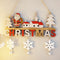 Luces LED Decorativas Navideñas - Guirnalda Multiusos Santa, Copos de Nieve y Fantasmas