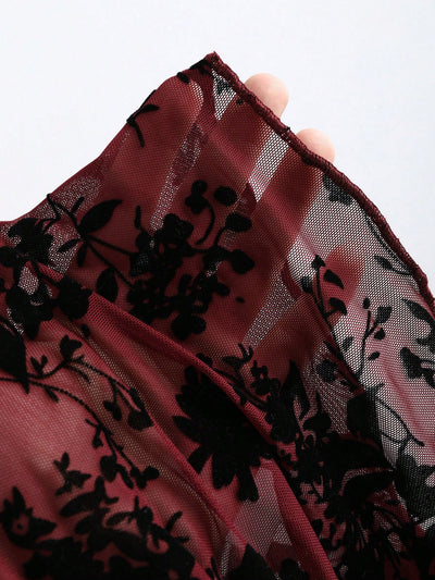 Conjunto de Tres Piezas Transparente Diseño Sensual - Image 16
