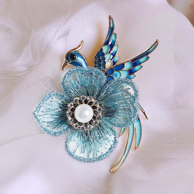 Broche Bordado Fénix - Alfiler de Ave Mitológica - Image 12