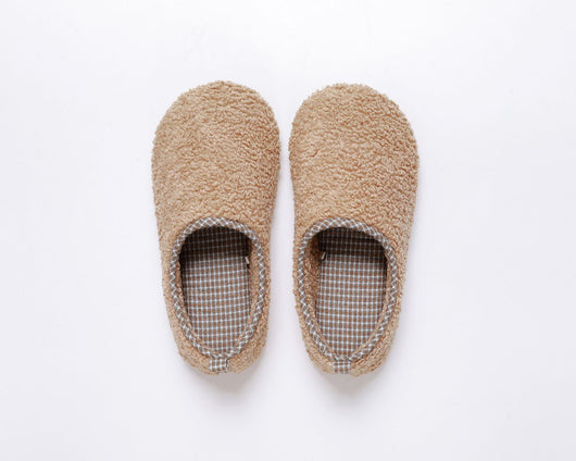 Set de Bolsa y Pantuflas de Algodón Grueso para Parejas - Image 8
