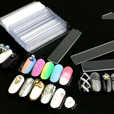 Tablero Exhibidor de Diseños de Uñas Estampadas con Rosas - Image 7