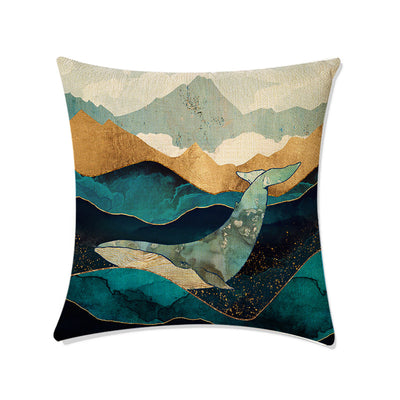 Fundas de Almohada para Sofá con Estampado Mundo Marino Profundo - Image 10