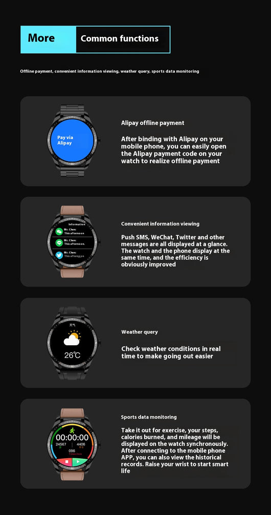 Reloj Inteligente con Monitor de Salud y Llamadas Bluetooth - Image 14