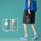 Shorts Deportivos Anchos de Pierna Recta para Mujer
