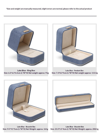 Caja de Presentación Premium para Pulseras de Gamuza - Image 34