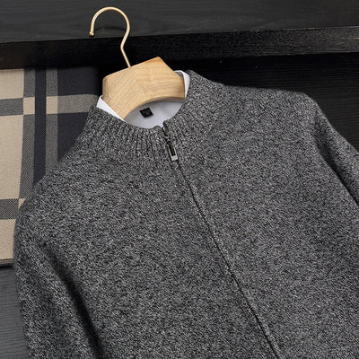 Abrigo de Cuello Alto en Cashmere para Hombre - Otoño e Invierno - Image 3