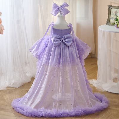 Vestido Princesa Infantil con Cuentas Personalizadas - Image 4