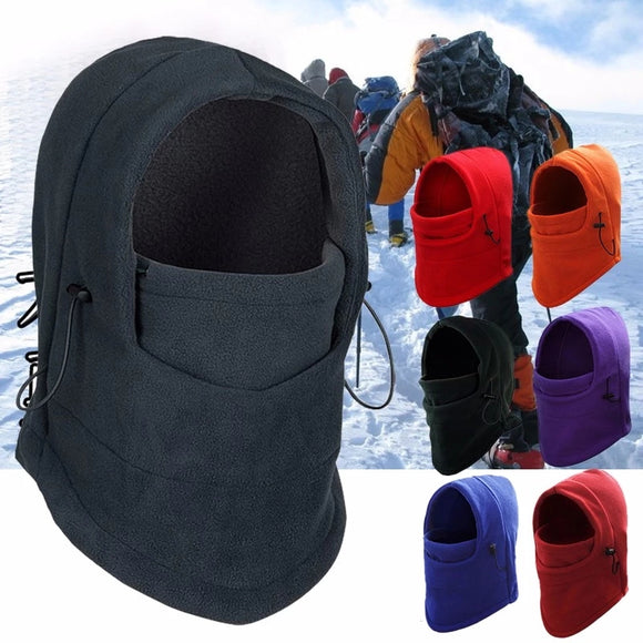 Gorro Esquí Unisex con Máscara Desmontable - Abrigo Polar Térmico Protección Viento