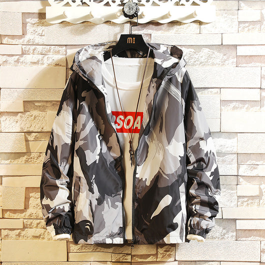 Chaqueta Casual con Capucha para Hombre - Image 8